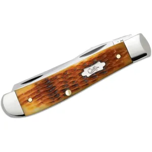 CASE KNIVES Antique Bone Rogers Corn Cob Jig Mini Trap 6207 SS