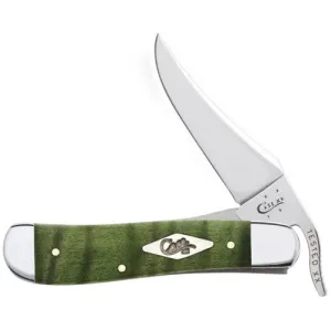 CASE KNIVES Green Curly Maple Russlock (71953L SS)