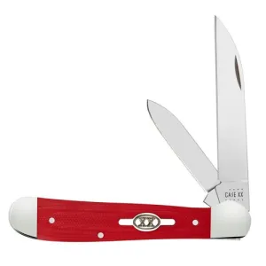 CASE KNIVES Smooth Red G-10 Copperhead (10249W SS)
