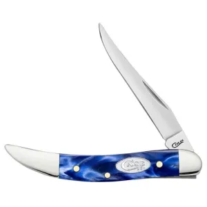CASE KNIVES Blue Pearl Kirinite - Small Texas Toothpick