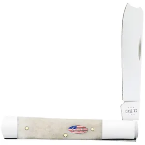 CASE KNIVES Razor EDC 3"/2.23" Pen/Spear Natural Bone Handle