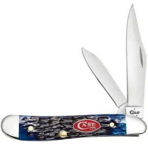 CASE KNIVES Navy Blue Bone - Rogers Jig Peanut (6220 SS)