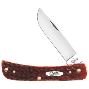 CASE KNIVES Chestnut Bone Standard Jig Sod Buster Jr (6137 CV)