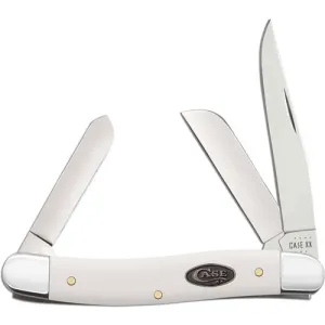 CASE KNIVES White Synthetic - Medium Stockman (4318 SS)