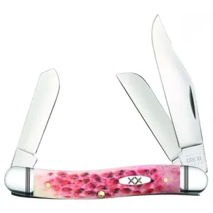 CASE KNIVES Raspberry Bone - Standard Jig Stockman