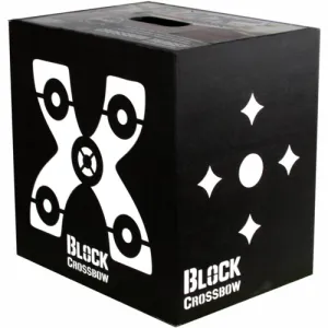 BLOCK TARGETS 16" Crossbow Block Black 16x16