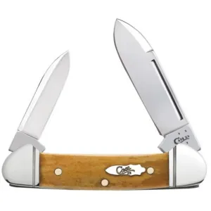 CASE KNIVES Smooth Antique Bone Baby Butterbean (62132 SS)