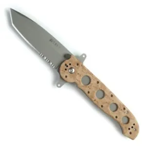 CRKT M16-14ZSF Desert w/Triple Point Serrations 3.99"