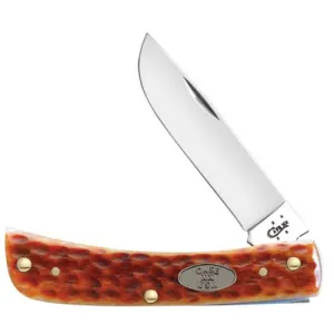 CASE KNIVES Pocket Worn Whiskey Bone CV Std Jig Sod Buster Jr