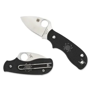 SPYDERCO Squeak Lightweight Black SLIPIT Plain Edge