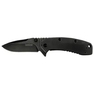KERSHAW KNIVES Cryo II 3.25" Blackwash, 410 Handle Assisted Open