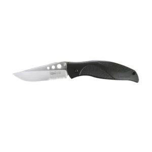 KERSHAW KNIVES Whirlwind Drop Point 3.25" Stonewash Serrated