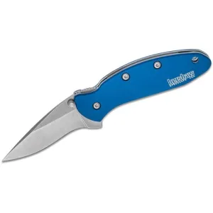 KERSHAW KNIVES Chive (Ken Onion) Flipper Knife 1.9" Navy Blue