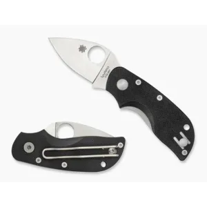 SPYDERCO Chicago G-10 Black Plain Edge