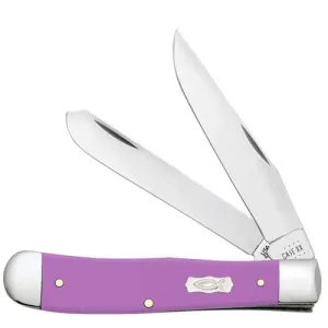 CASE KNIVES Ichthus Purple Synthetic - Trapper (4254 SS)