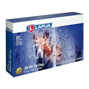 LAPUA AMMO 30-06 Springfield 200gr Mega Soft Point 20rd