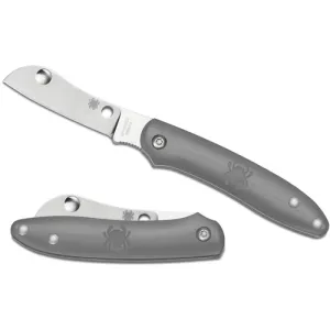 SPYDERCO Roadie Lightweight Gray Plain Edge