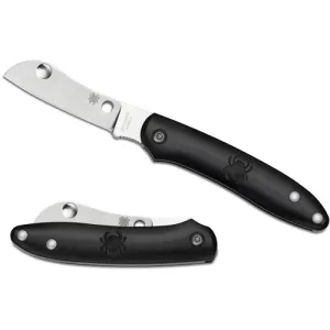 SPYDERCO Roadie Lightweight Black Plain Edge