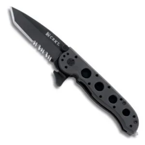CRKT 3" blade Tanto combo glass filled nylon 2 pos clip