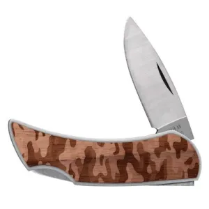 CASE KNIVES Woodchuck - Brushed SS Executive Lockback - Camo
