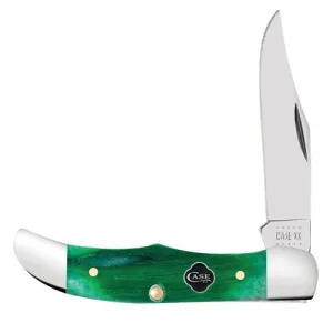 CASE KNIVES Clover Bone Sawcut Jig Pocket Hunter