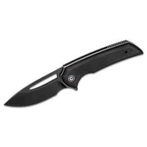 CIVIVI Odium Black G10 Gray S/S Liner Black D2