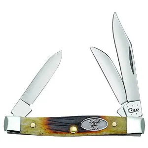 CASE KNIVES Ss Sawcut Antq Bone Sm Stckmn