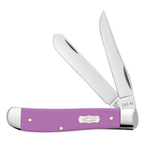 CASE KNIVES Ichthus Purple Synthetic - Mini Trapper (4207 SS)