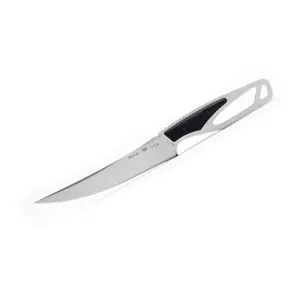 BUCK KNIVES Paklite 2.0 Processor Knife 5.25" Trailing Point Blade - Black Nylon Handles w/ Seath
