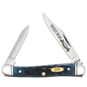 CASE KNIVES Pocket Worn Standard Jig Denim Bone Mini