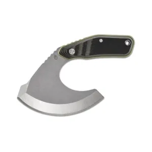 GERBER KNIVES Downwind Ulu Fixed Blade 3.42" Stonewashed G10