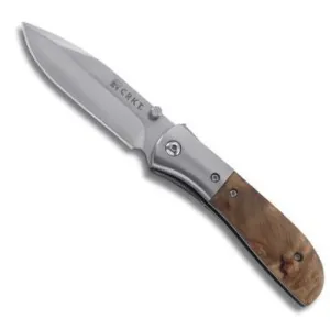 CRKT 3.25" blade drop point satin finish plain edge