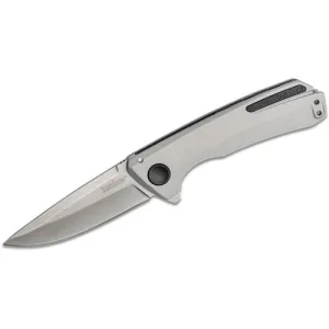 KERSHAW KNIVES Comeback Flipper Knife 3" Stonewash SS