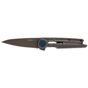KERSHAW KNIVES Parsec 3" Drop Point Stonewashed Brown Flipper