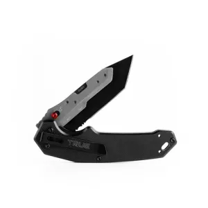 TRUE UTILITY Swift Edge 3.5" Folding Knife with 3 Replaceable Blades - G10 Handles