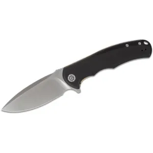 CIVIVI Praxis Black G10 Handle Golden S/S Liner Satin
