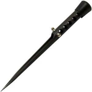 CONDOR TOOL KNIFE Pipe Knife, Black Steel Handle