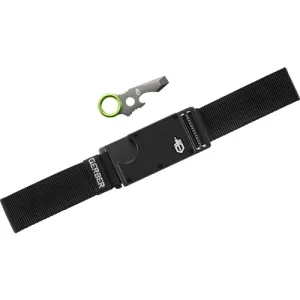 GERBER KNIVES GDC 52" Belt Tool w/ 3.3" Multi-Tool - Black