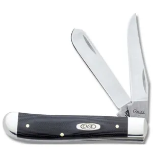 CASE KNIVES 10207 SS Blk G-10 Mini Tr