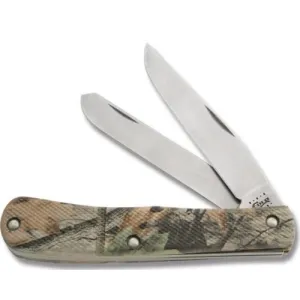 CASE KNIVES Camo Case Caliberr Lightweight Synthetic Trapper