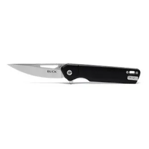 BUCK KNIVES Infusion Assisted Open 3.25" Drop Point Blade Knife - Black Grip
