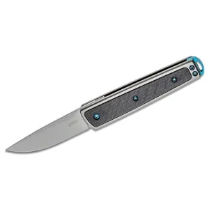 CRKT Symmetry 2.75" Plain Edge Bead Blast Black