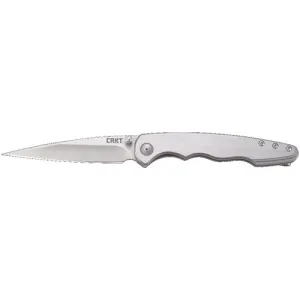 CRKT Flat Out Silver