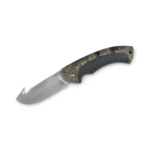 RUKO Camo Guthook Folder Knife