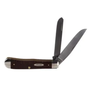 CASE KNIVES 6254 SS Brown Handle Trpr