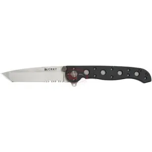 CRKT M16-10Z 3" Bead Blast Tanto Triple Point Serration