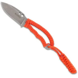 CRKT RSK Mk6 2.95" Stonewash Drop Point Orange Paracord