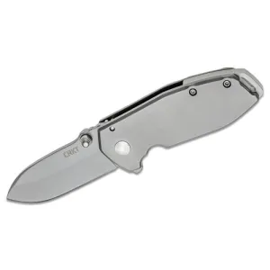 CRKT Squid Assisted Silver 2.37" Bead Blast