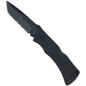 KA-BAR G10 Mule Tanto Folder Serr Edge