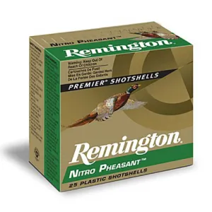 REMINGTON 20Ga Nitro Pheasant 3" 1-1/4oz 6 Shot Shells 25 rd